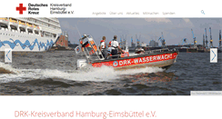 Desktop Screenshot of drk-hamburg-eimsbuettel.de